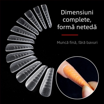 Formă pentru extensii unghii cu cristal, model cer stelar, uscare rapidă, greutate netă 90 g, ambalaj 120 bucăți