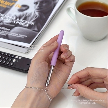 Bracelet Aid oțel inoxidabil – instrument de ajutor pentru purtare cu o singură mână, model Bracelet Aid, cod produs 098751365648, procesare personalizată