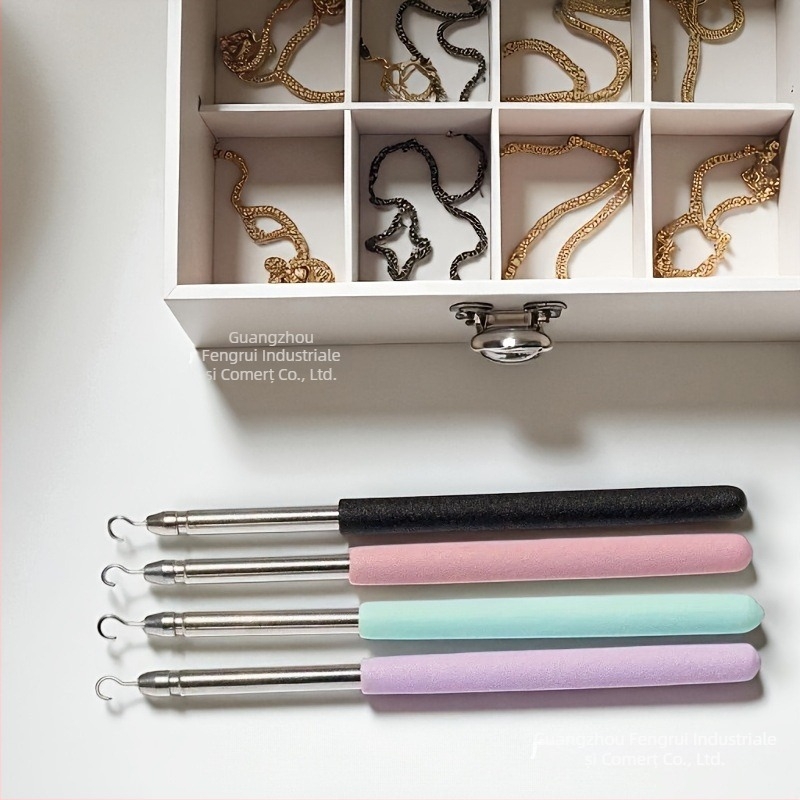 Bracelet Aid oțel inoxidabil – instrument de ajutor pentru purtare cu o singură mână, model Bracelet Aid, cod produs 098751365648, procesare personalizată