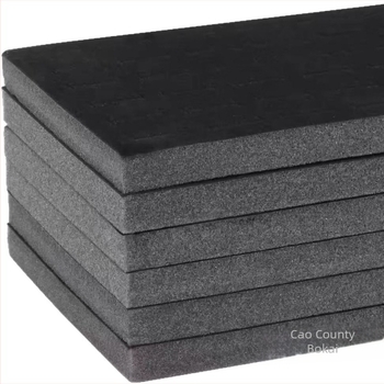 Insertie din burete pentru interiorul cutiei de bijuterii cu compartimente multiple pentru inele, cercei și brățări (material: burete de ambalaj, model BK911)