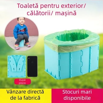 Toaletă pliabilă pentru bebeluși pentru mașină, CPC certificată, portabilă, PP, Zhejiang