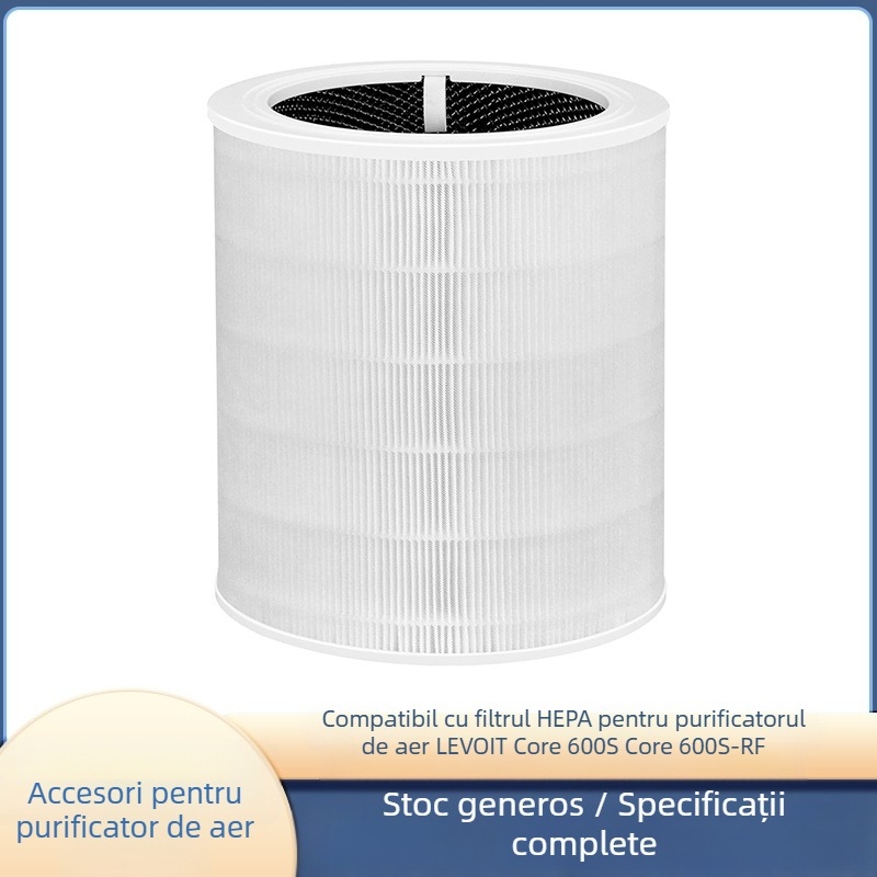 Accesoriu filtru pentru purificatorul de aer LEVOIT Core 600S/600S-RF – filtrare aer, acoperire 101–150 m², model Core 600S/600S-RF