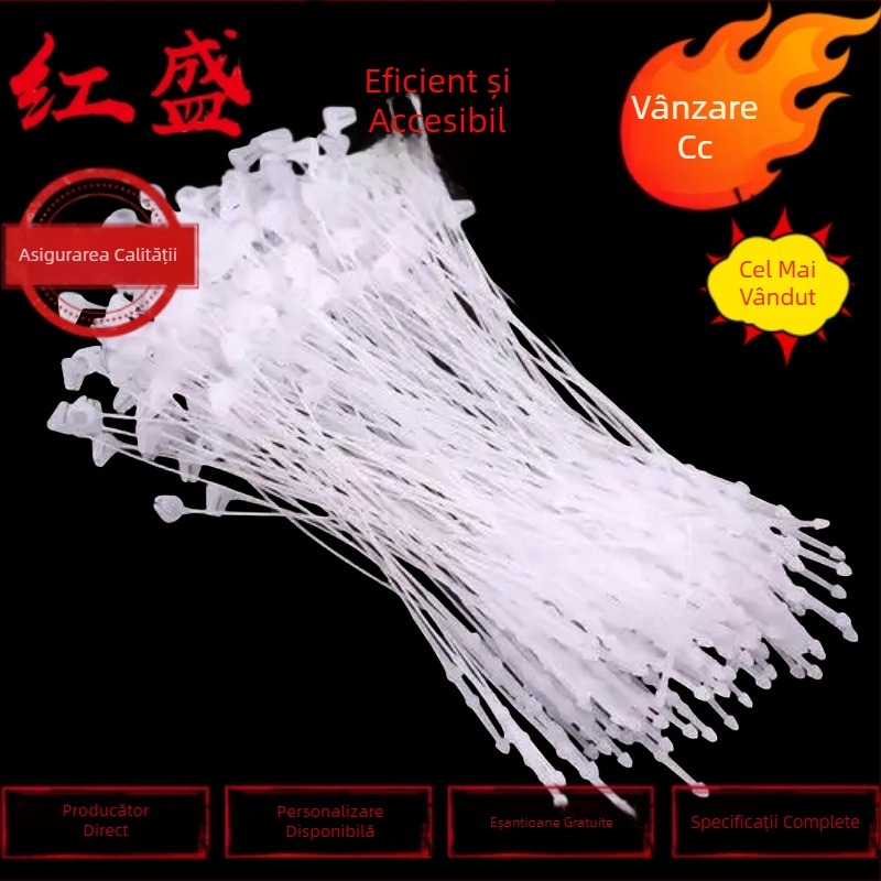 Ace de cusut manual pentru pălării, PP polipropilenă, HSS114, ac pentru etichetă de îmbrăcăminte, marcă HSS Hongsheng Plastic