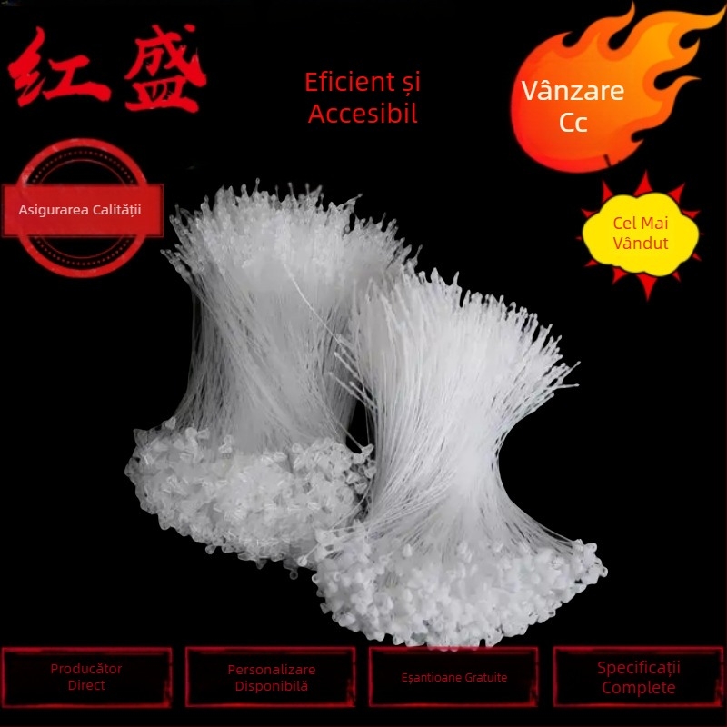 Ace de cusut manual pentru pălării, PP polipropilenă, HSS114, ac pentru etichetă de îmbrăcăminte, marcă HSS Hongsheng Plastic