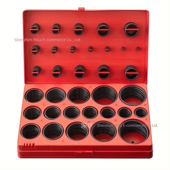 Set O‑ringuri 419 bucăți, nitril, rezistent la uzură, la temperaturi înalte, pentru industria auto