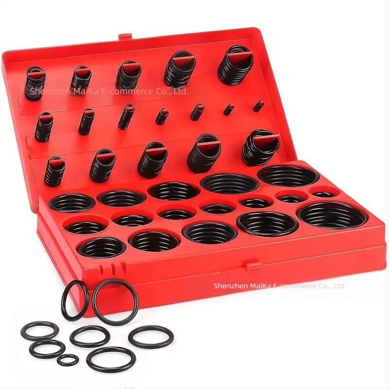 Set O‑ringuri 419 bucăți, nitril, rezistent la uzură, la temperaturi înalte, pentru industria auto