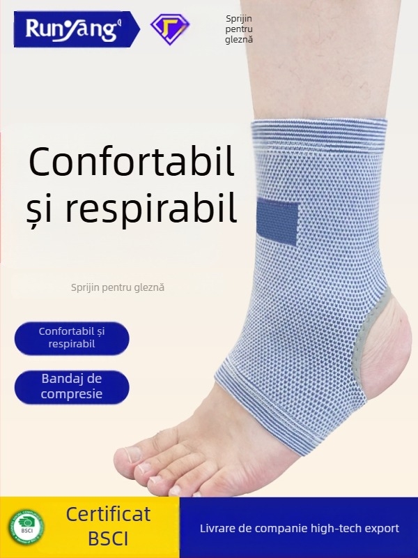 Set de orteze gleznă – amestec poliester-latex-spandex; adulți; protecție gleznă; 64,4 g/pereche