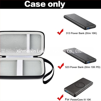 Geantă de stocare pentru Anker 313 Power Bank - PowerCore Slim 10K | Model 8899 | Material: textil | Capacitate de încărcare: 10 kg | Personalizare: Da