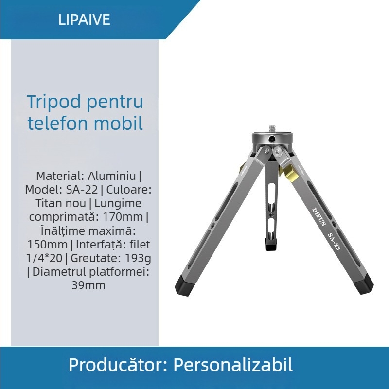 Difun/difeng stand de masă din aliaj de aluminiu – universal, cu opțiune de personalizare