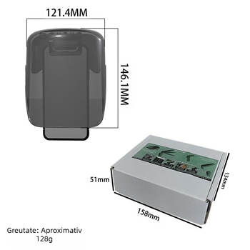Clip de protecție solară pentru telefon, pentru parbriz, material PC, montaj snap-in, pliabil, design cu unghiuri multiple, potrivire universală