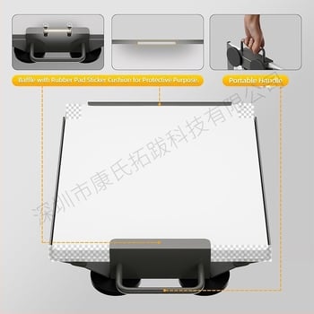 KBZ suport metalic mini pentru acoperișul mașinii cu prindere magnetică – V4, capacitate 30 kg, DY1269