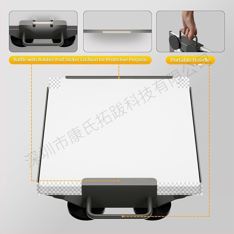 KBZ suport metalic mini pentru acoperișul mașinii cu prindere magnetică – V4, capacitate 30 kg, DY1269