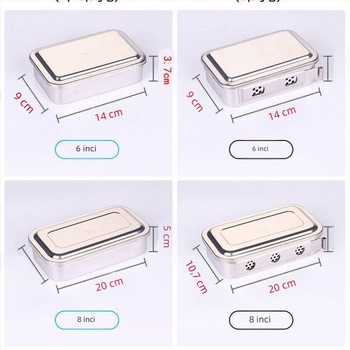 Cutie pentru ace din oțel inoxidabil medical 304, cutie de dezinfectare cu capac, tavă perforată pentru instrumente de acupuntură, rezistent la iodofor