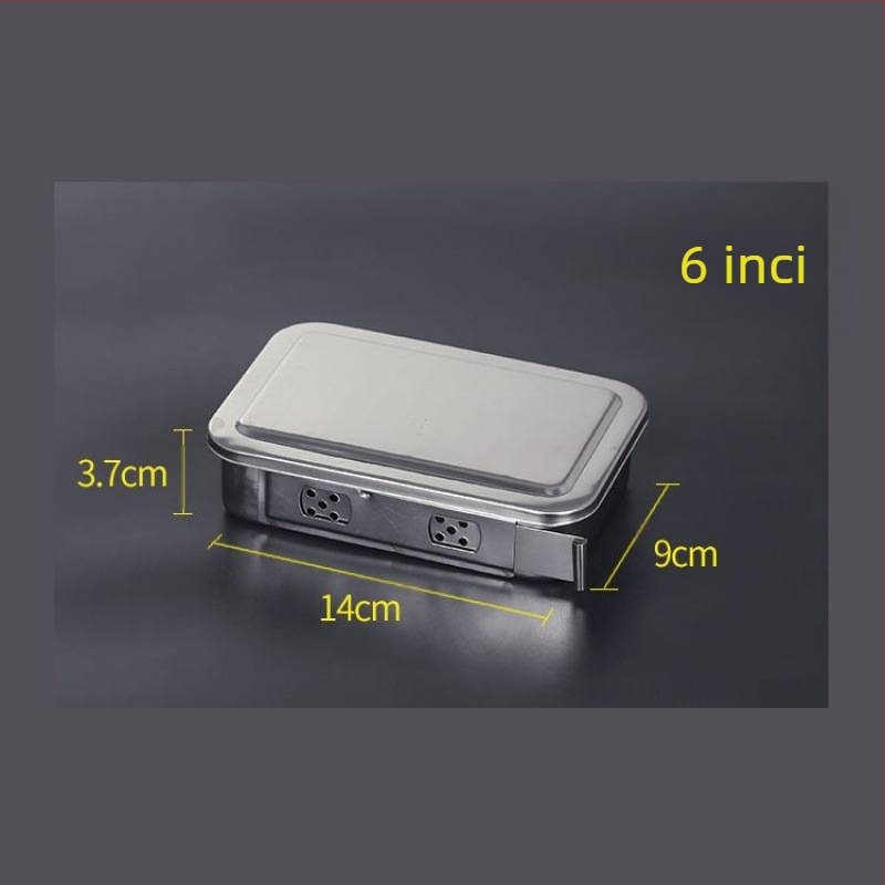 Cutie pentru ace din oțel inoxidabil medical 304, cutie de dezinfectare cu capac, tavă perforată pentru instrumente de acupuntură, rezistent la iodofor