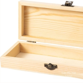 Box de depozitare pentru birou cu capac – Cutie de cadouri din bambus, dreptunghiulară, stil minimalist modern, 1L capacitate, pentru bijuterii, uleiuri esențiale, parfum și ceai