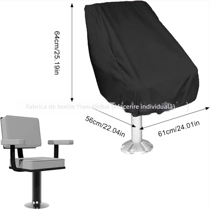 Huse de scaun pentru barcă - poliester, Silver Cypress, stil universal, model 07266, pentru bărci, iahturi și ambarcațiuni de pescuit