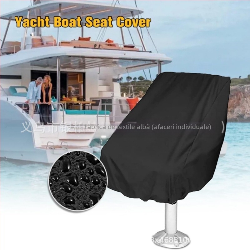 Huse de scaun pentru barcă - poliester, Silver Cypress, stil universal, model 07266, pentru bărci, iahturi și ambarcațiuni de pescuit