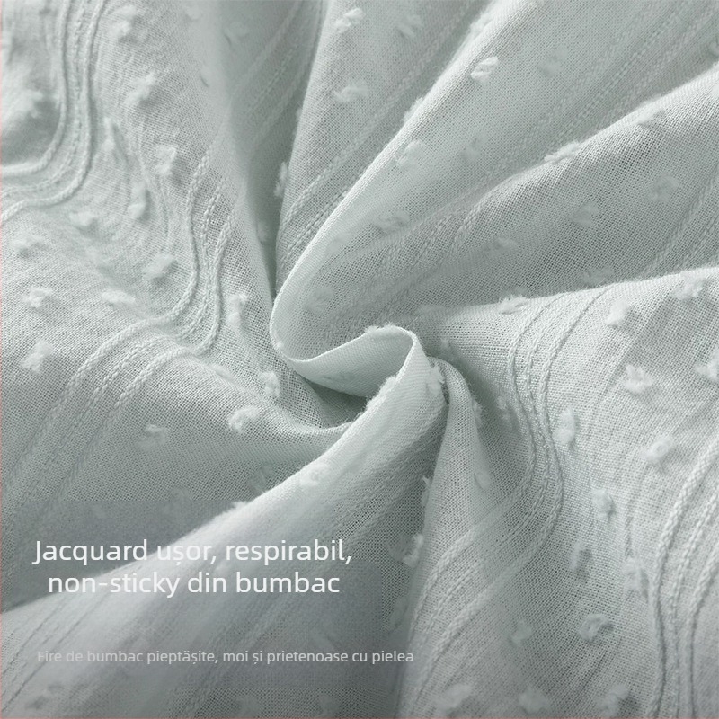 Cămașă pentru copii din bumbac, stil coreean, guler rotund, mâneci scurte, 100% bumbac