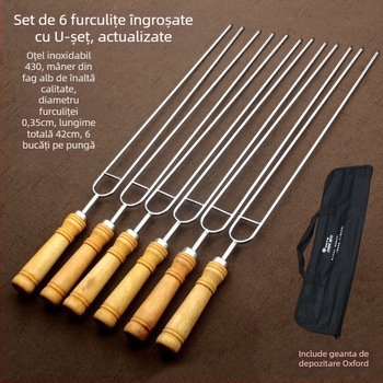 Frigărui din oțel inoxidabil pentru grătar, articol 0881, stil minimalist modern