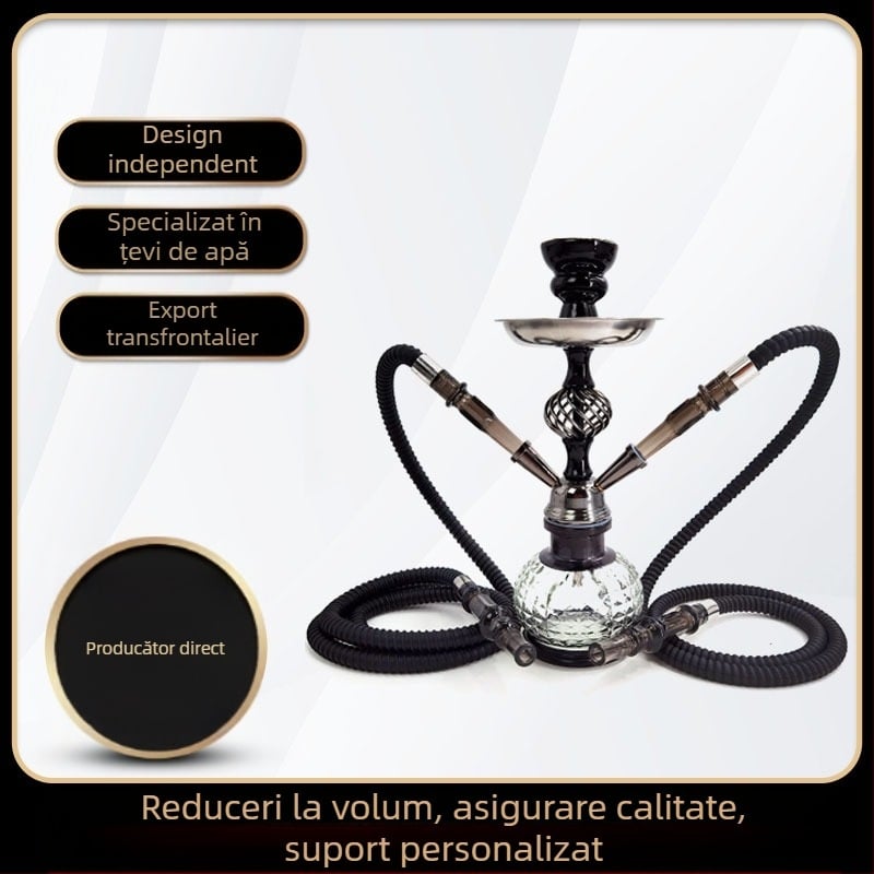 Narghilea Woyu WY-150, fier, stil modern minimalist