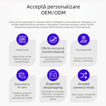Set inteligent de hrănire și fântână de apă pentru animale de companie, pisici și câini