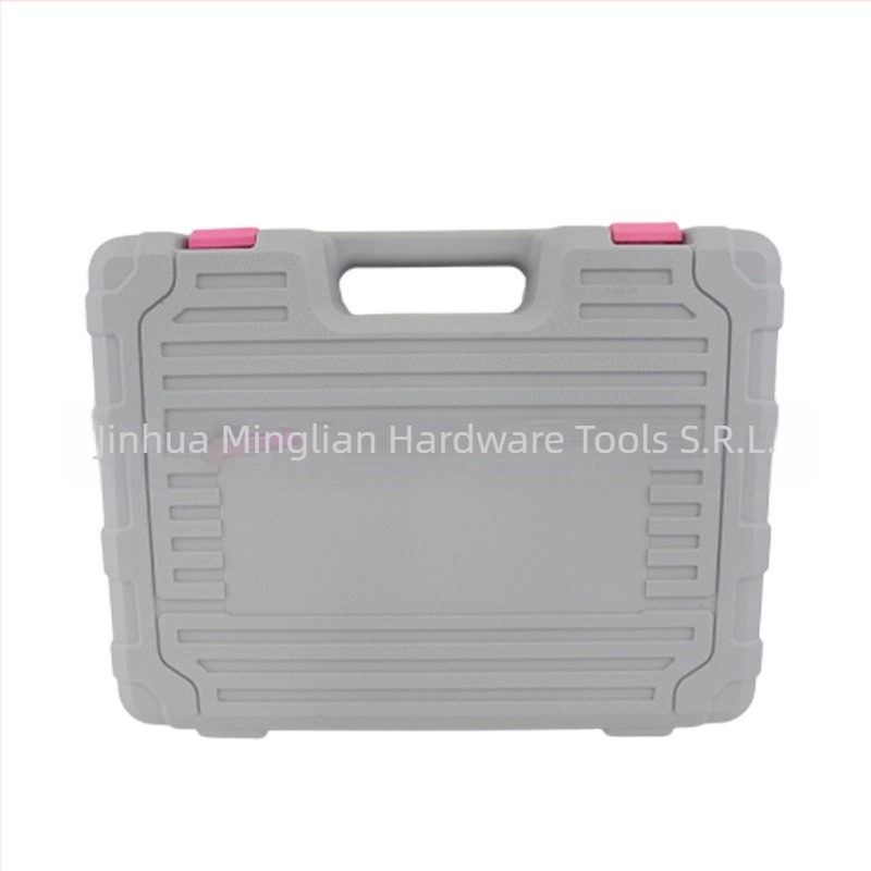 Set de unelte de 108 piese din oțel carbon, multifuncțional, cu ciocan, cheie și clește pentru uz casnic