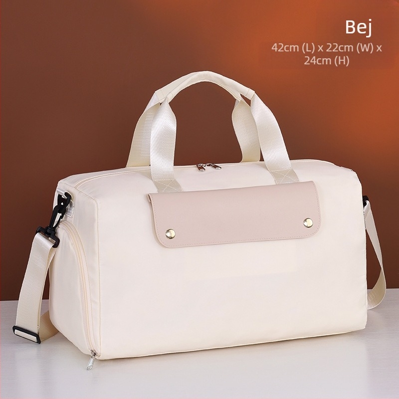 Geantă de voiaj unisex – 20–35 L, poliester, impermeabilă, despărțire uscat-umed, căptușeală poliester