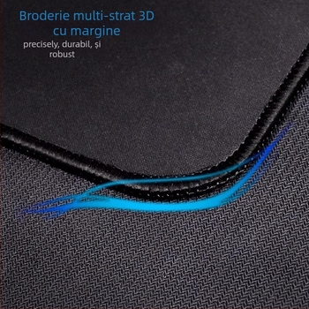 Covoraș gaming pentru birou, cauciuc natural, anti-derapant, cu o singură față, transfer termic