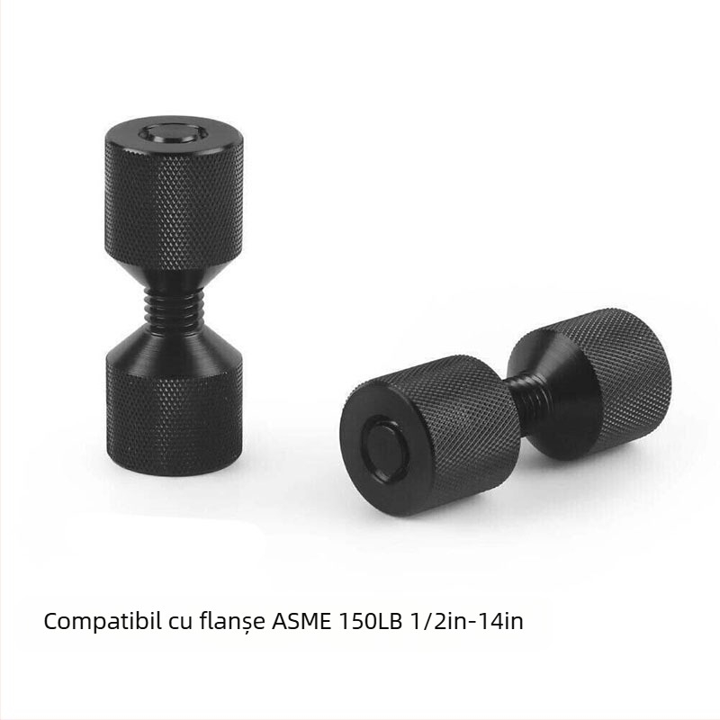 NACHEE set pini poziționare flanșă cu două găuri, aluminiu 6061, ASME 150LB, model general