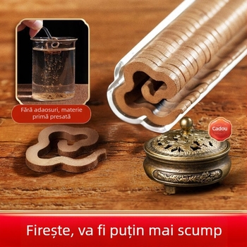 Recipient pentru tămâie, din aliaj, tămâie Agarwood, utilizare în interior, durată îndelungată