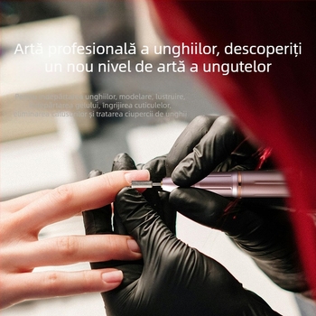 Pilitor electric pentru unghii și instrument de îndepărtare – Model GLX019, încărcare TYPE-C, 230 g, carcasă ABS