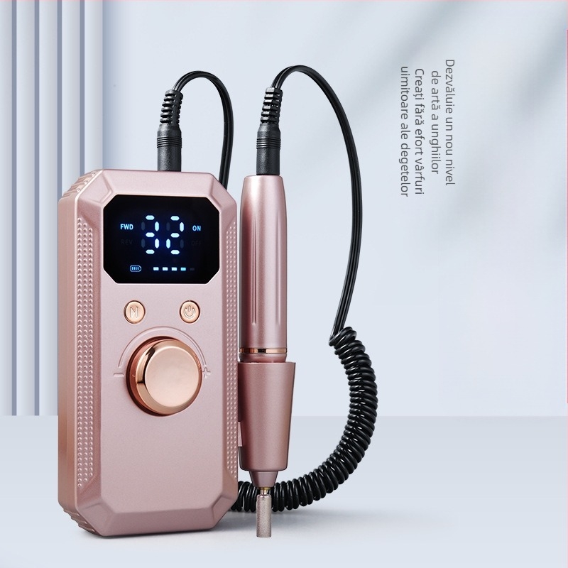 Pilitor electric pentru unghii și instrument de îndepărtare – Model GLX019, încărcare TYPE-C, 230 g, carcasă ABS