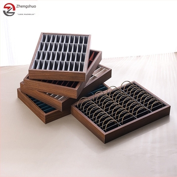 Suport pentru brățări, lemn masiv, design pătrat, un singur nivel, de înaltă calitate, Primăvara 2025