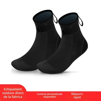 Șosete din neopren impermeabile pentru scufundări și surfing, cu căptușeală din lână pentru izolație termică