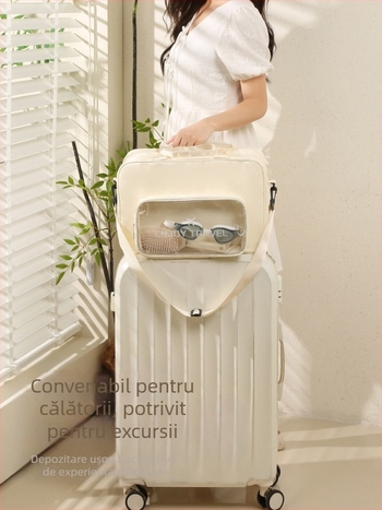 Geantă de înot pentru sport și călătorii, impermeabilă, extensibilă, separare uscat/ud, capacitate mare, cu curea pe un umăr