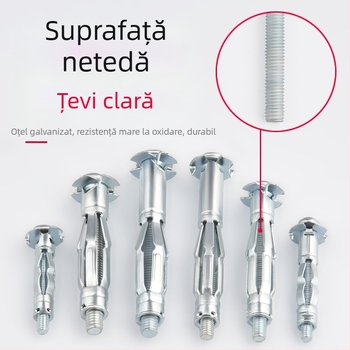 Kt Șurub de Expansiune pentru Gips-carton - pentru pereți goi și plafoane | Compatibil cu pereți goi | Cod model 1022137837