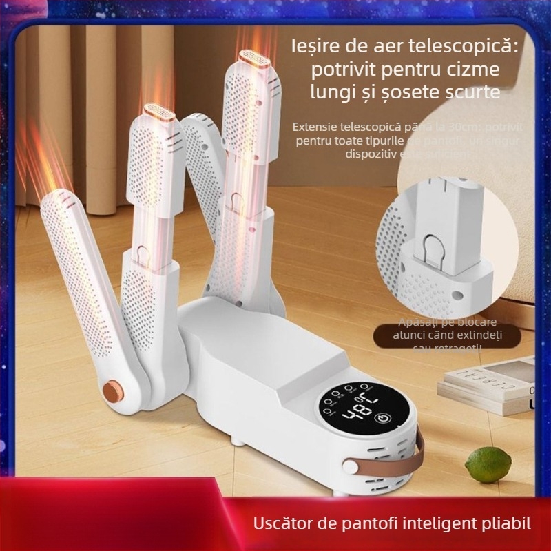 Uscător de pantofi – complet automat, dual pentru uscat/umed, uscare rapidă, deodorizare, sterilizare