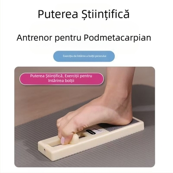 Trainer pentru corectarea arcadei piciorului – exercițiu de prindere a degetelor și întărire a mușchilor tălpii, din plastic, stil chinezesc, cadou personal (zi de naștere, Crăciun)