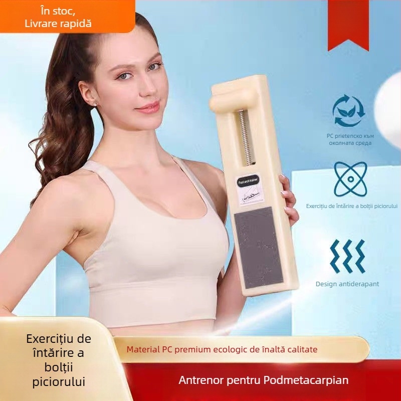 Trainer pentru corectarea arcadei piciorului – exercițiu de prindere a degetelor și întărire a mușchilor tălpii, din plastic, stil chinezesc, cadou personal (zi de naștere, Crăciun)