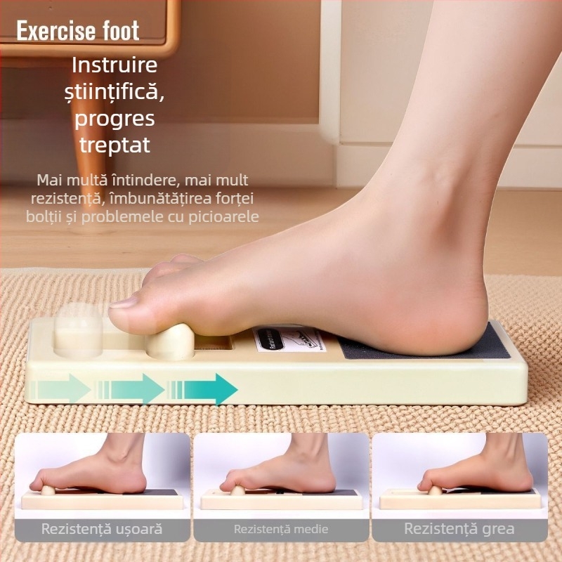 Trainer pentru corectarea arcadei piciorului – exercițiu de prindere a degetelor și întărire a mușchilor tălpii, din plastic, stil chinezesc, cadou personal (zi de naștere, Crăciun)