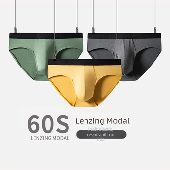 Boxeri bărbați, modal 60s, tricot respirabil, antibacterian, talie medie