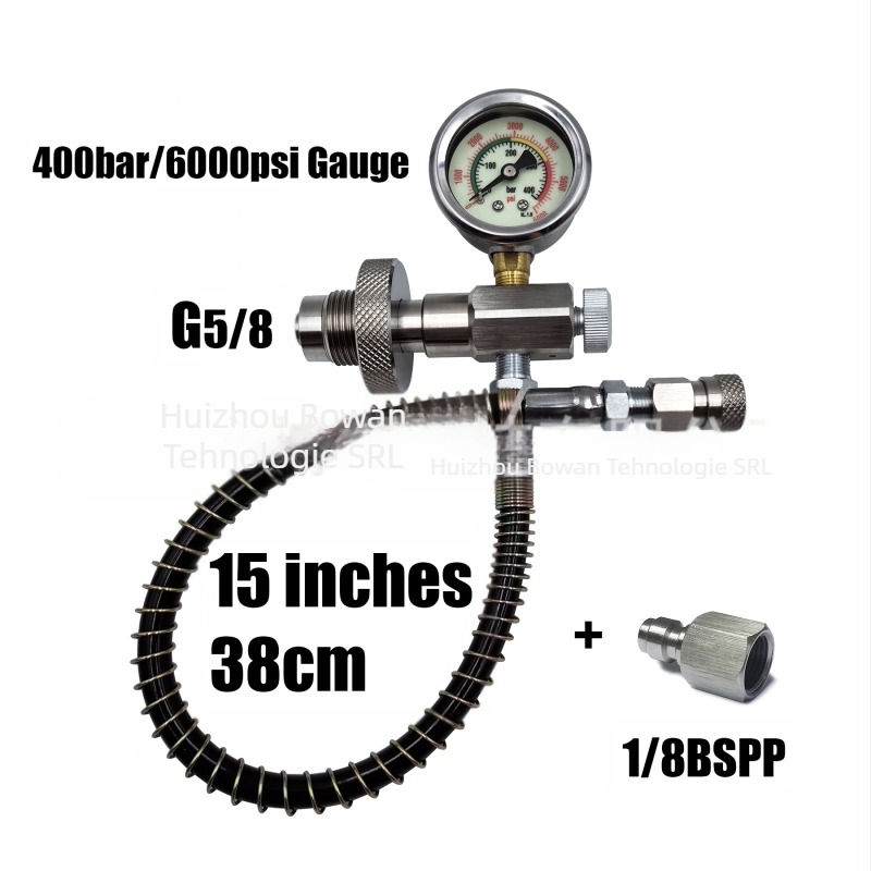 Adaptor CO2 pentru umflare G5/8, din oțel, filet intern