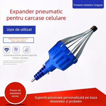 Extender pneumatic pentru ball cage sleeve, pentru înlocuirea capacului de praf al mașinii — unealtă de demontare și montaj, oțel carbon, marca Collar, pentru reparații auto