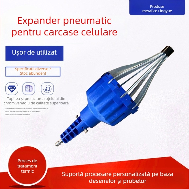 Extender pneumatic pentru ball cage sleeve, pentru înlocuirea capacului de praf al mașinii — unealtă de demontare și montaj, oțel carbon, marca Collar, pentru reparații auto