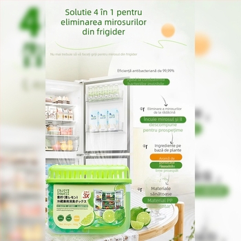 Cutie deodorant pentru frigider ENJOY DOWA'S — parfum portocală și gardenie, 160 g, 48 buc.