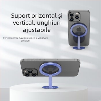 Suport pentru telefon cu inel, aliaj, prelucrare CNC a metalului cu electroplacare, personalizabil