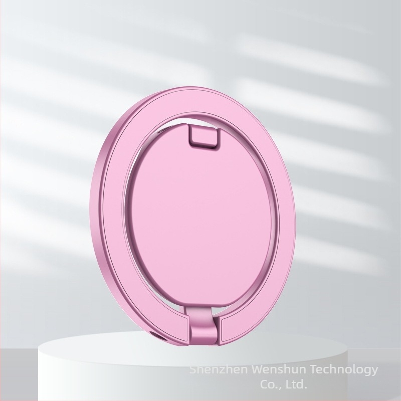 Suport pentru telefon cu inel, aliaj, prelucrare CNC a metalului cu electroplacare, personalizabil