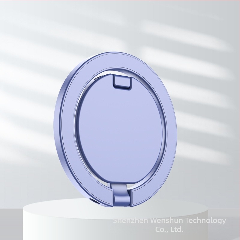Suport pentru telefon cu inel, aliaj, prelucrare CNC a metalului cu electroplacare, personalizabil