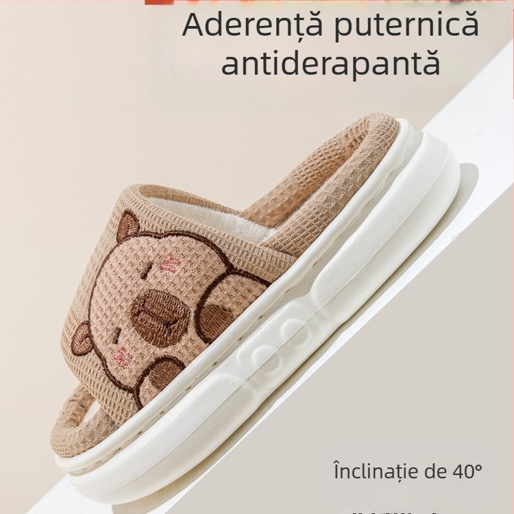 Papuci de interior pentru copii, antiderapant, partea superioară EVA, talpă EVA, pentru copii 1–3 ani, stil sport