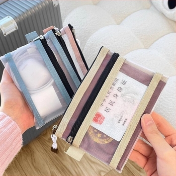 Organizator pașaport – Portofel PVC, antibacterian, suport pentru pașaport și documente, toate într-un singur loc